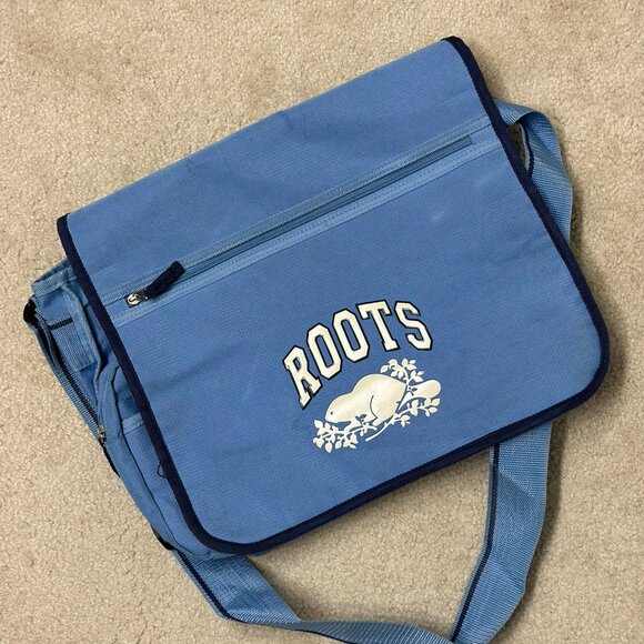 Roots Messenger Bag Y2K - Picture 1 of 7